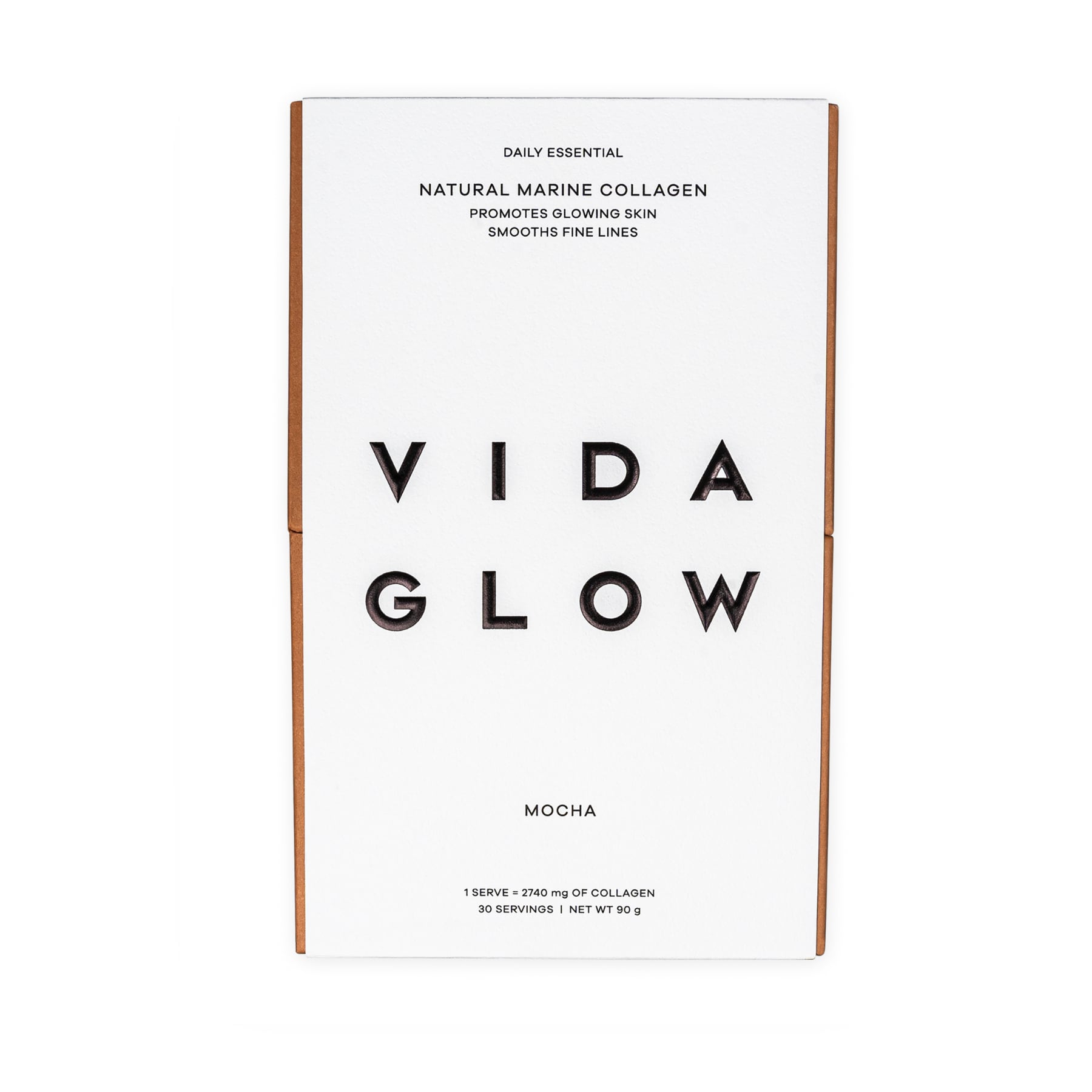 VIDA GLOW - Natural Marine Collagen - Mocha