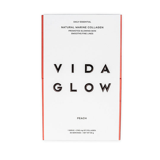 VIDA GLOW - Natural Marine Collagen - Peach